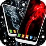 smoke live wallpaper hd android application logo